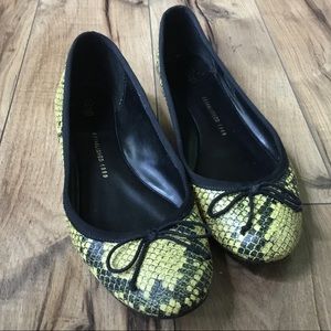 Gap Snake Skin Reptile Ballet Flats